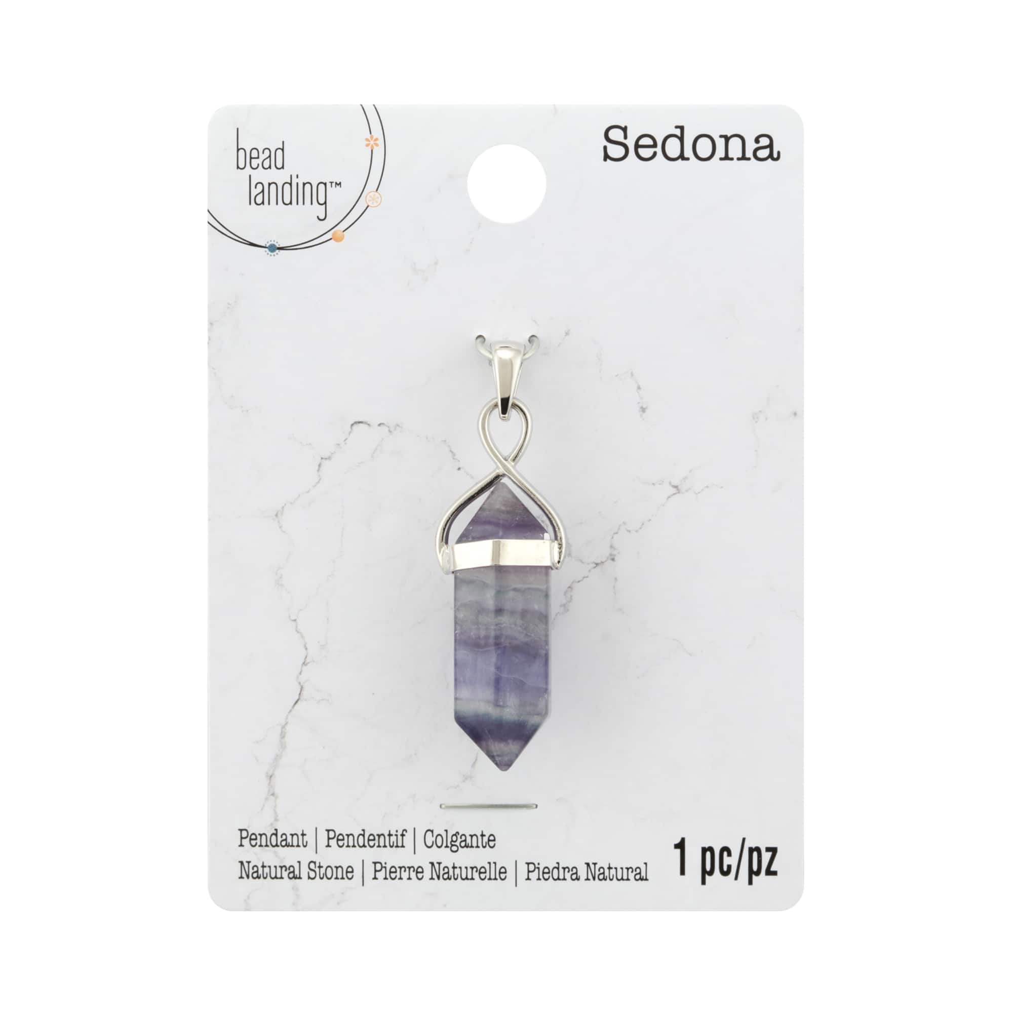 Sedona Rainbow Fluorite Point Pendant by Bead Landing™